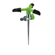 Rotating Garden Lawn Sprinkler 360° Adjustable Revolving 3 Arm Draper 09563