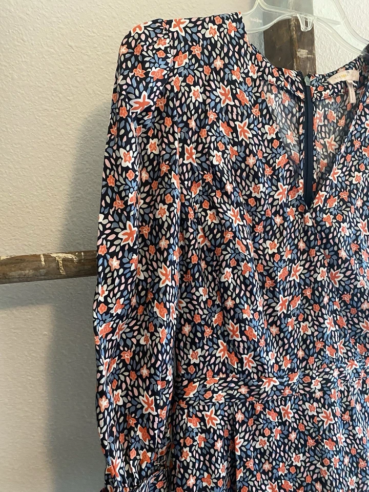 Mono mameluco manga 3/4 Rebecca Taylor en negro floral para mujer talla 4 Foto 3 de 4