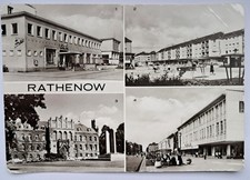 AK Rathenow, Cafe, Berliner Strasse, Kaufhaus, 1975