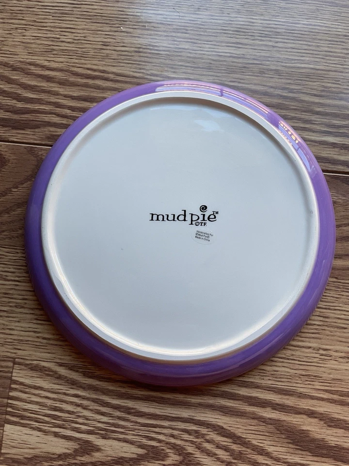 Juego de cuatro platos Mud Pie Tracy D. Flickinger Just Desserts - 7220 postre nuevo en caja Foto 3 de 4