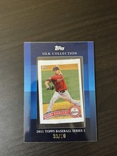 Wandy Rodriguez 2011 Topps Series 1 Silk Collection /50 SSP Hosuton Astros