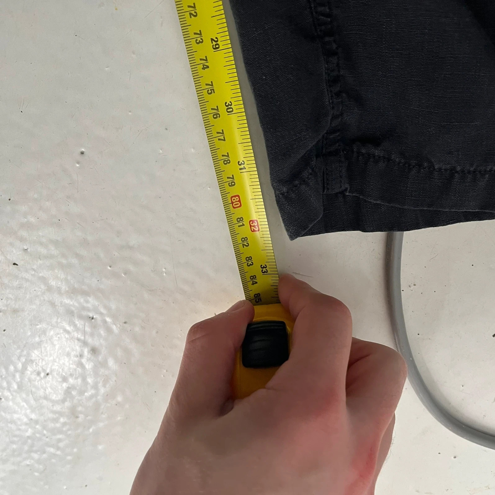 Stone Island Black Vintage Cargo Trousers image 9