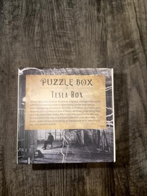 Puzzle Potato Tesla Box - Electronic Puzzle Box - Escape Room Game in a Box