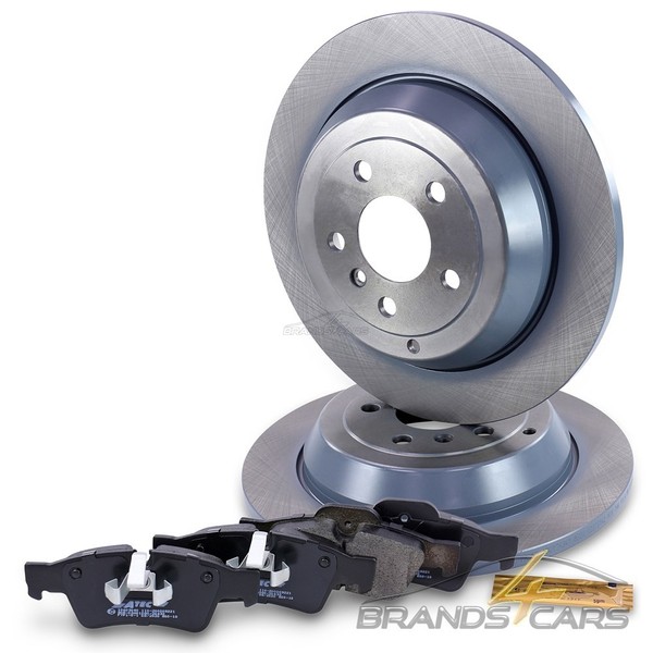 Atec Bremsscheiben Voll Ø330 + BremsbelÄGe Hinten FÜR Mercedes M-KLASSE R-KLASSE-image
