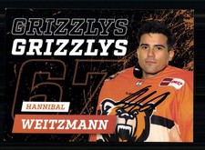 Hannibal Weitzmann Grizzlys Wolfsburg 2023-24 Eishockey Original + A 255776