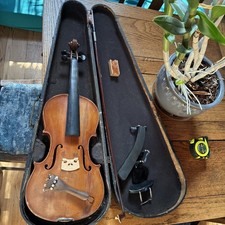 Violin 4/4 Made In Nippon Label For Parts Or Repair