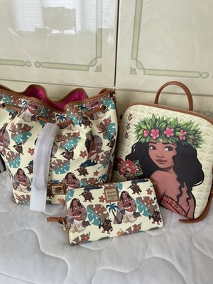 Dooney & Bourke Disney Moana NWT Backpack and NWT Wallet New 2023 Disney Parks Moana Dooney & Bourke Backpack With  main image 3