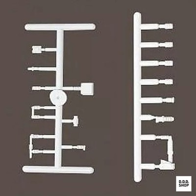 Spur N Modelleisenbahn 1/150 AC Ausrüstungsteile weiß für 2 Wagen Detailteile