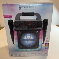 Singing Machine Portable Bluetooth Karaoke System SML654BK - Open-box