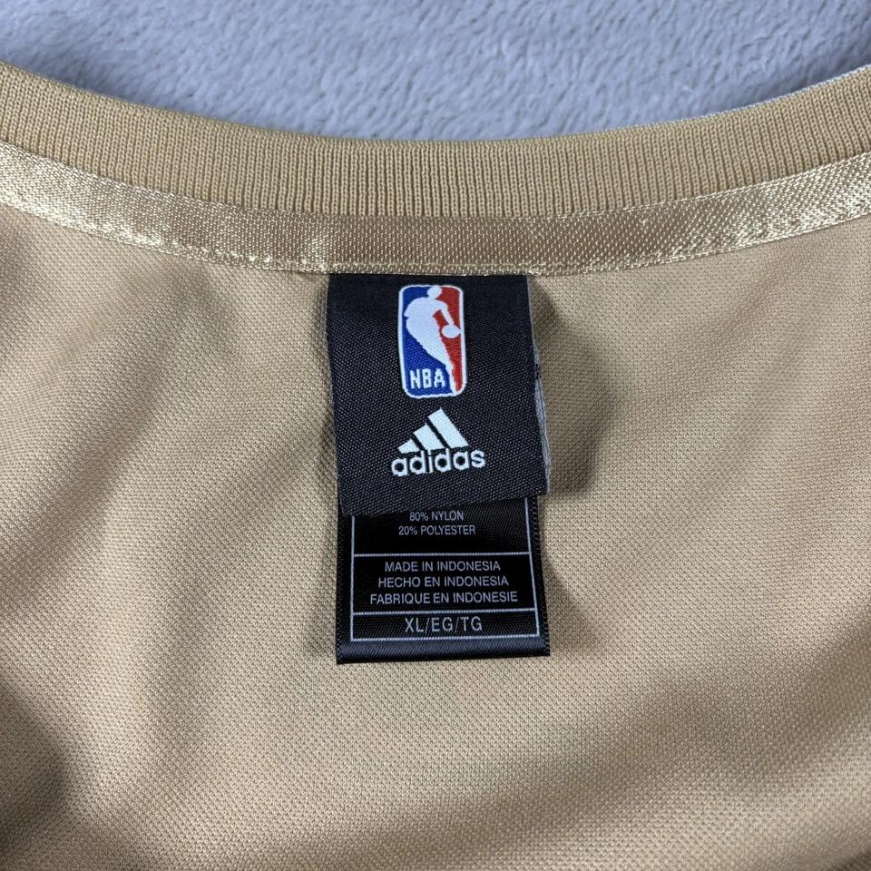 Camiseta Vintage Adidas NBA 4her Kobe Feminina GG Dourada #24 Los Angeles Lakers #1092 - Imagem 2 de 4