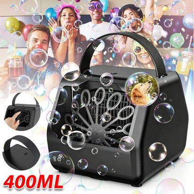 Bubble Machine Seifenblasen Spielzeug Bubble Maker Automatisch Wiederaufladbar