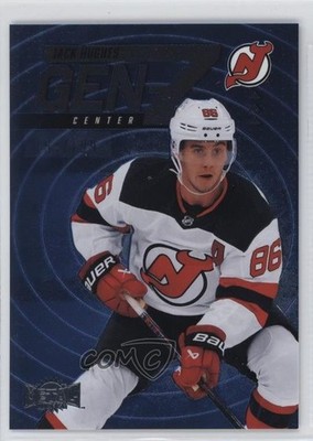 2024-25 Skybox Metal Universe Gen Z Spectrum 154/199 Jack Hughes #GZ-3 00d2