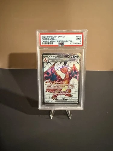 Charizard 2023 Promo Card 056 Graded PSA 9
