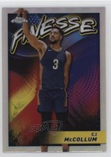 2023-24 Topps Chrome Finesse Refractor CJ McCollum #F-13 1b30
