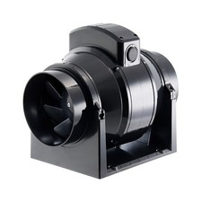 Manrose MF100S In-Line Extractor Fan, Mixed Flow, Standard Model 100mm