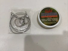 Pocket Chain Hand Saw Compact Fast Log Cutting + 22" Metal Wire Pocket Saw…..B70