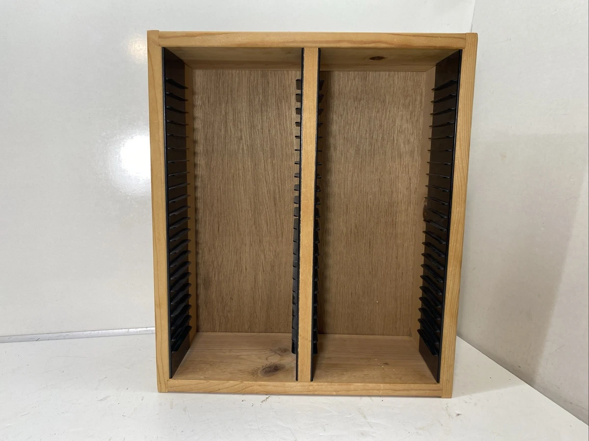 wooden cd rack products for sale | eBay