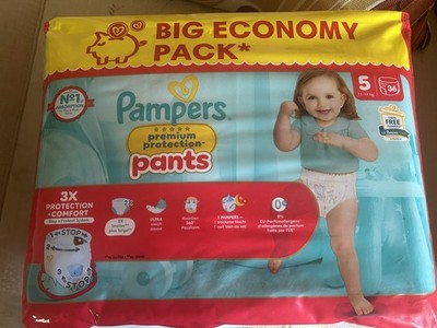 Pampers Baby Size 5 (11-17 kg) Premium Protection Pants Pack 36 Stk+5 St. extera