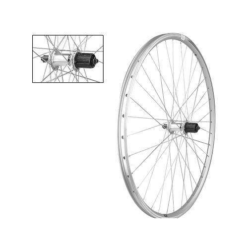 Roue arrière vtt 28 pouces pour remplacer une jante voilée