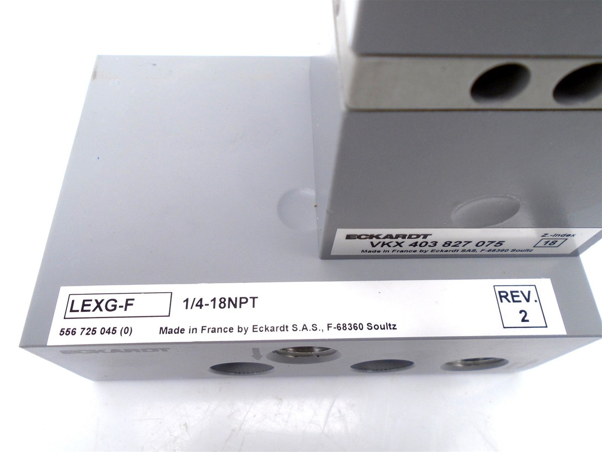 ECKARDT FOXBORO - 424784018 - VKX BOOSTER RELAY- LEXG-F 403-827