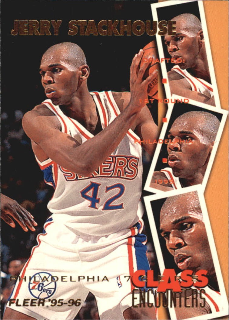 1995-96 Fleer Class Encounters #33 Jerry Stackhouse - BSK