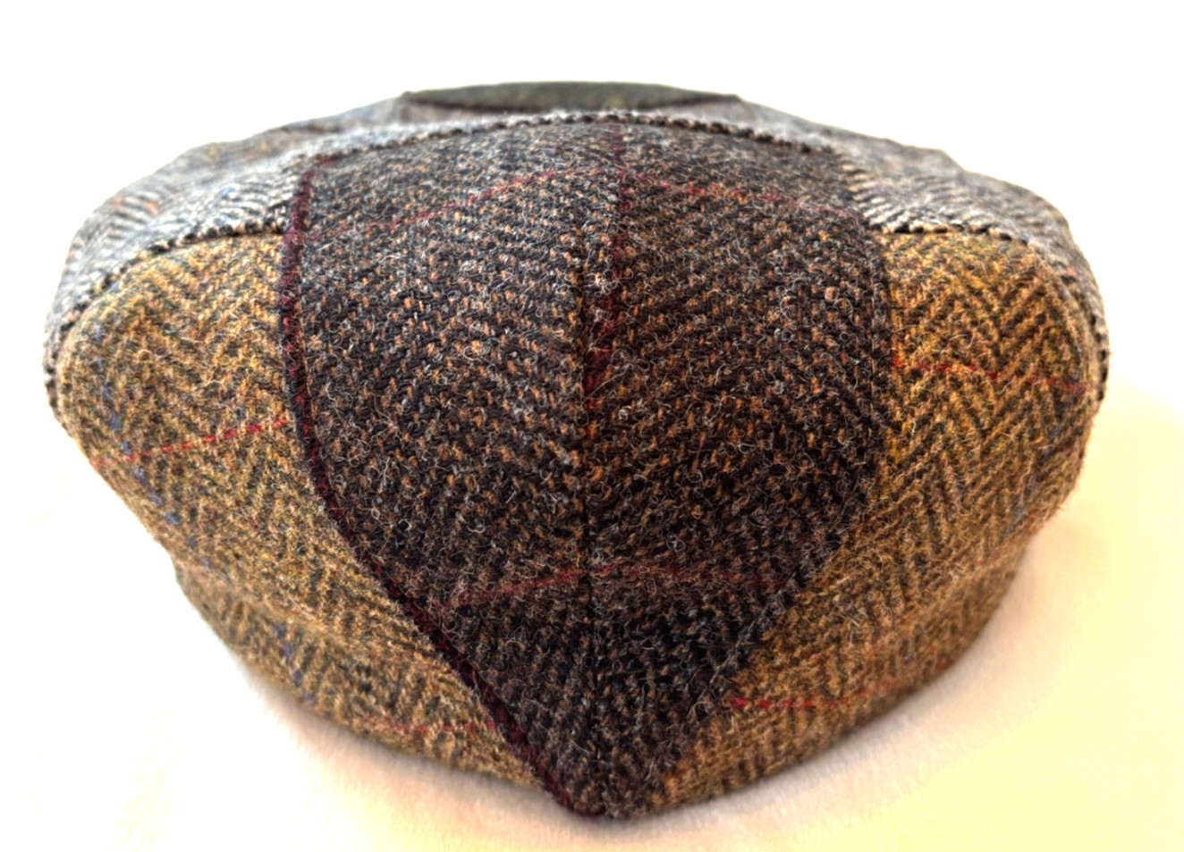 Mucros Weavers Trinity Patchwork Flat Cap Size La… - image 4