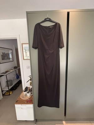 Ladies  size 12 long black dress by Jasper Conran