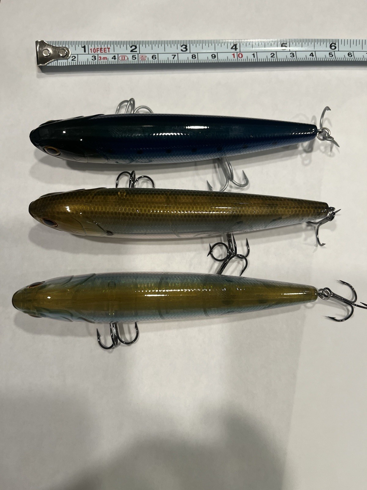 3 Lucky Craft Sammy 128 topwater Lures 5" New Condition - Image 2