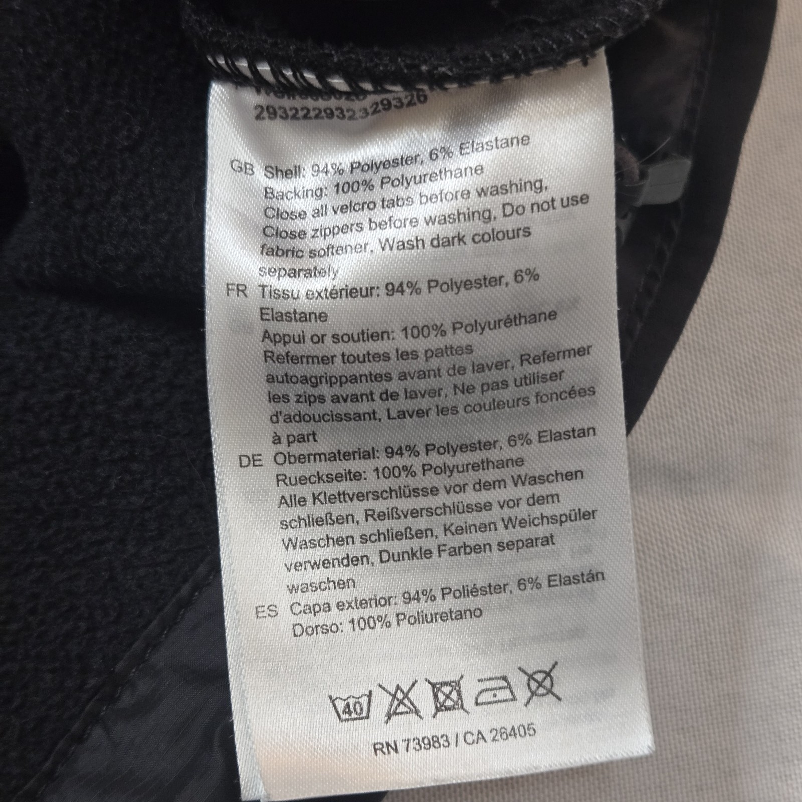 Helly Hansen Soft Shell Full Zip Jacket Mens Medi… - image 6