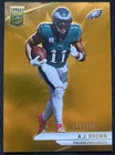 2024 Donruss Elite Football Orange A.J. Brown #69 PSA 8