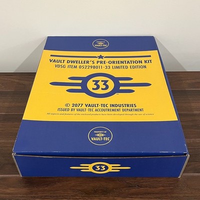 Fallout Vault Dweller's Pre-Orientation Kit XL sized IGN EXCLUSIVE xxx/600