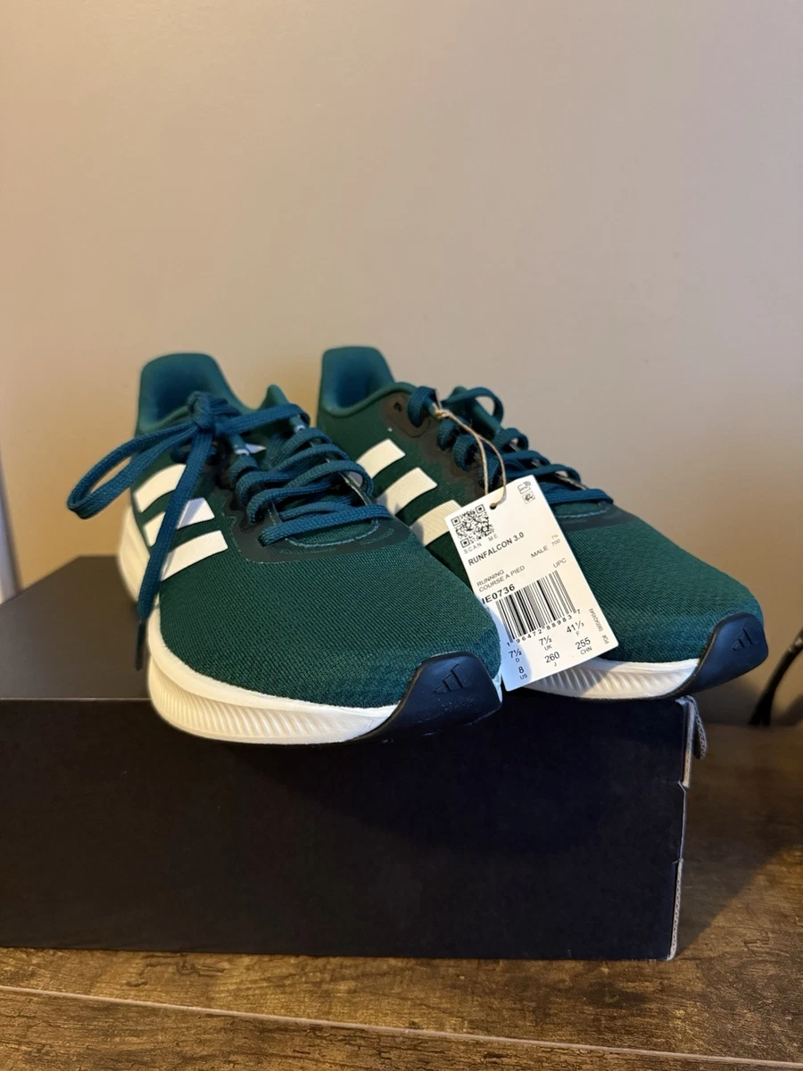 Adidas Runfalcon 3.0 White Collegiate Green for sale | eBay
