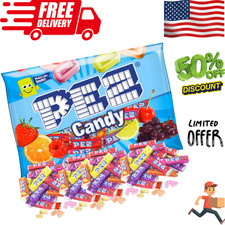 PEZ Candy Refill Rolls, 11 oz Variety Bag approx 35 Full Rolls in each bag