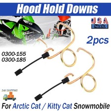 Pair For Kitty Cat Arctic Cat Snowmobile Hood...