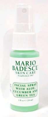 Mario Badescu Skin Care FACIAL SPRAY Aloe Cucumber Green Tea Skin 1 oz/29mL New