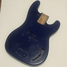 Chitarra elettrica vintage anni 70 precisione corpo basso blu P-bass copia giapponese epoca