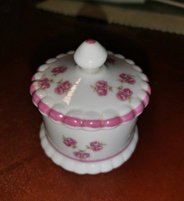 Reutter Miniatur Döschen Porzellandose mit Deckel Floral