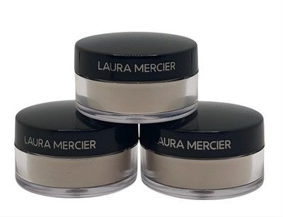 Laura Mercier Translucent Loose Setting Powder Travel MINI .07 oz/2 g Each x3