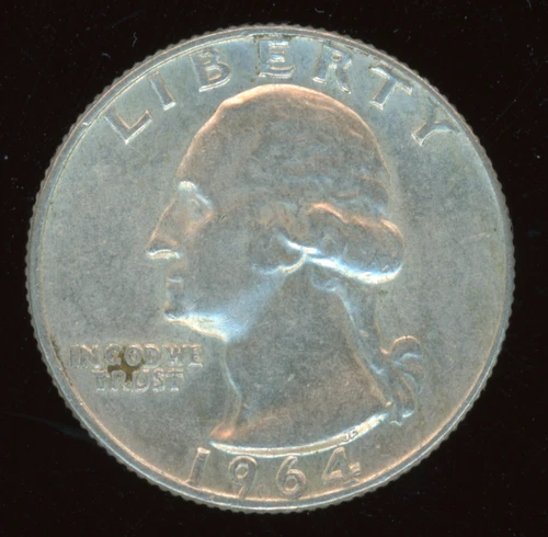 1964 P Washington Quarter KM#164  0.900 Silver 0.1808 oz Act. Silver Weight