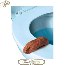 Realistic 4-Inch Fake Poop Toy - The Must-Have Prank for Any Occasion