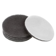 5pcs 5Inch 1500 Grit Drill Power Brush Tile Scrubber Scouring Pads Cleaning Tool