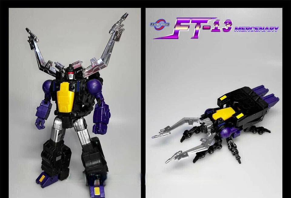 3 Pcs FansToys FT12T FT13 F14 Bombshell Figure Model 12 Purple Chest in Stock - Image 3 of 4