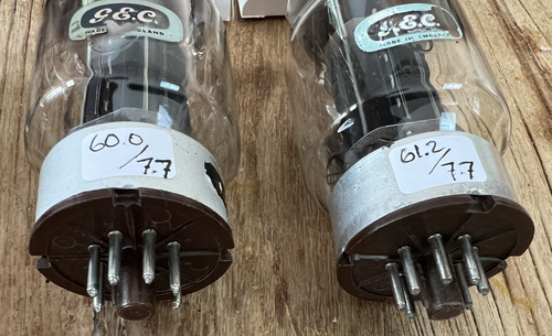 Tubo Aspirazione Valvola Tripla Getter Quad GEC KT88 / 6550 Abbinato -AVO testato forte - Foto 9 di 20