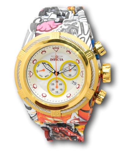Reloj cronógrafo suizo Invicta Bolt graffiti hidrochapado para hombre 53 mm 34715 - Imagen 2 de 18