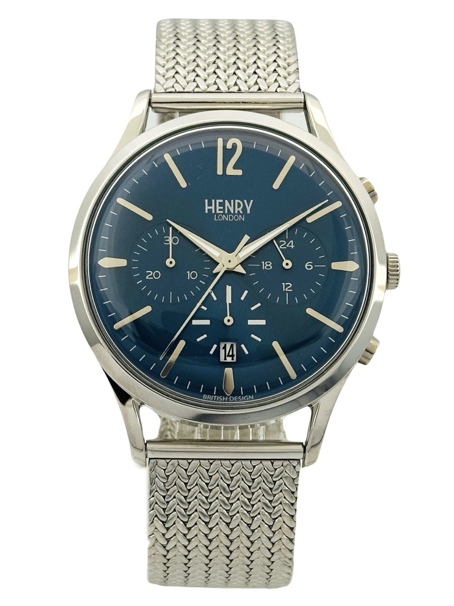 HENRY LONDON HL41.CM.0037 Knightsbridge Chronograph Blue