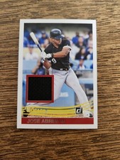 2018 Panini Donruss Retro 1984 Materials Jersey Gold SP Jose Abreu CAW