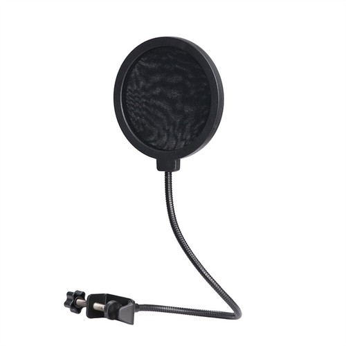 Microphone Shield Guard Wind Pop Filter Swivel With Double Layer Sound UK - Picture 5 of 20