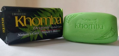 Swadeshi Khomba (Margosa) Original Herbal Care Soap 90g  (4792068131135)