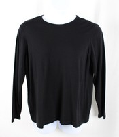 Saks Fifth Avenue Women's Black Crew Neck Knit Sweater Shirt Top Size 2x on sale Saks Fifth Avenue Women's Black Crew Neck Knit Sweater Shirt Top Size 2x on sale
