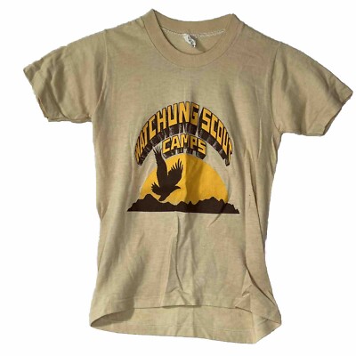 BSA Short Sleeve Watching Scout Camps T-shirt Youth Large 14-16 TS-331